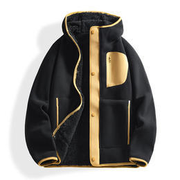 NICESELF 连帽立领防风保暖搭简约风抓绒衣（3-5天发货） 商品图1