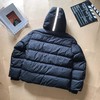 D122623防刮耐磨黑标情侣款连帽短款羽绒服 商品缩略图8