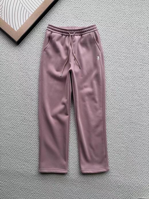 D122626澳绒细腻柔软加绒百搭显瘦直筒阔腿裤 商品图7