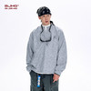 BJHG不计后果美式半高领卫衣男款春季宽松上衣老钱风长袖polo衫女 商品缩略图4