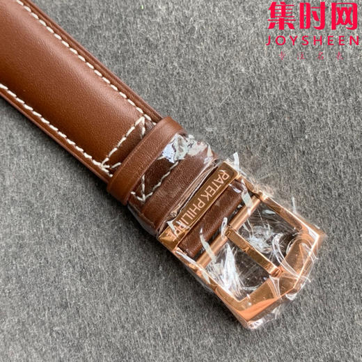 V2升级版 GR百达翡丽复杂功能时计5524系列 两地时区Calatrava飞行家旅行时间男士腕表 表径42mm 商品图5