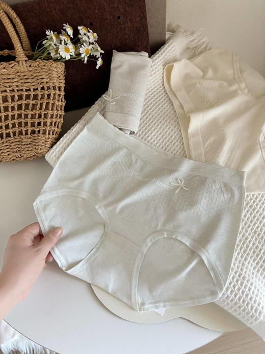 女士加大版内裤透气简约少女内裤女8813 商品图1