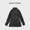 ROMI STUDIO澳大利亚进口羊皮丝绸感插肩袖立领皮衣 RWCAS87384 商品缩略图1
