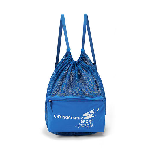 CryingCenter四色抽绳运动网球健身网袋尼龙防水多背法双肩单肩包 商品图2