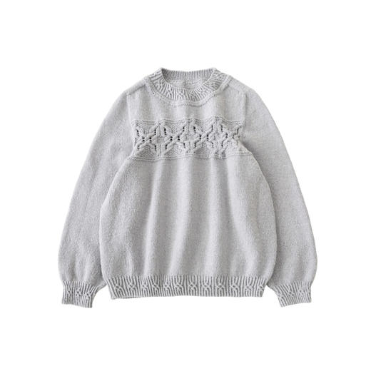 苏苏姐家素缕套头衫手工DIY棒针衣服毛线团羊毛线毛衣编织材料包 商品图4