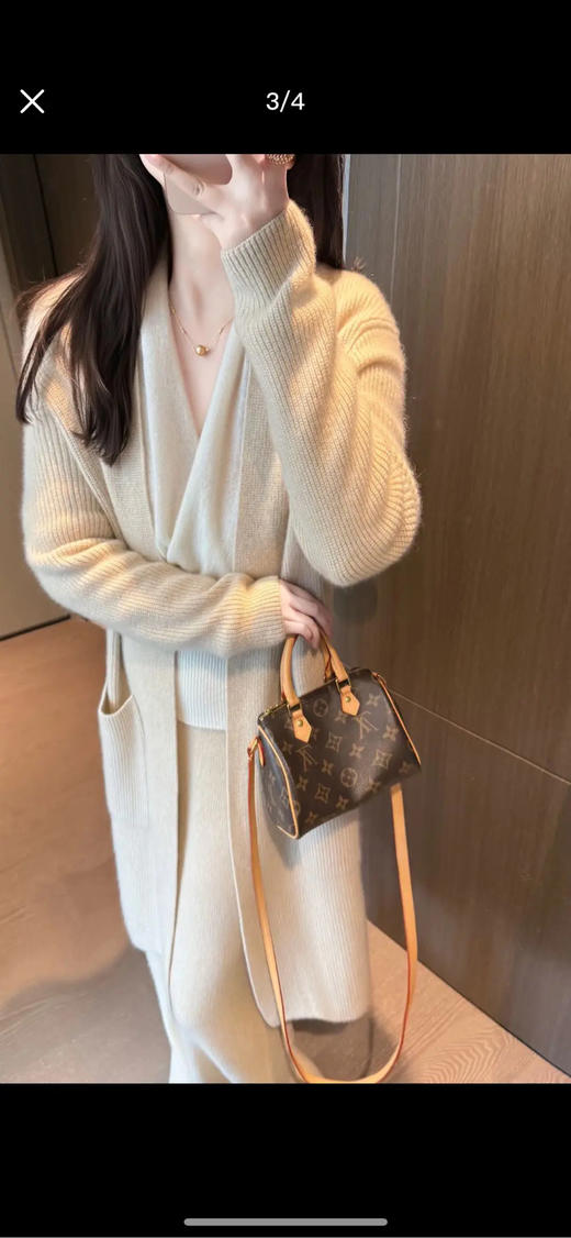 LV speedy nano 老花 斜挎包 商品图2