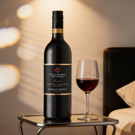 晚宴同款！新玛利珍藏赤霞珠梅洛红葡萄酒 Villa Maria Reserve Gimblett Gravels Hawkes Bay Cabernet Sauvignon Merlot 2019 商品图1