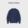 ROMI STUDIO“复古毛衫”后领彩绳挺括骨感高捻棉毛衣RWCAS67032 商品缩略图2