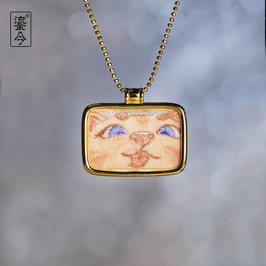 万物有灵·猫猫日常记系列画珐琅珠宝 商品图4