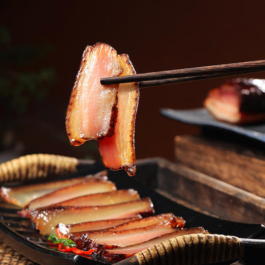 巴山谜 农家土猪五花腊肉500g/袋 商品图1