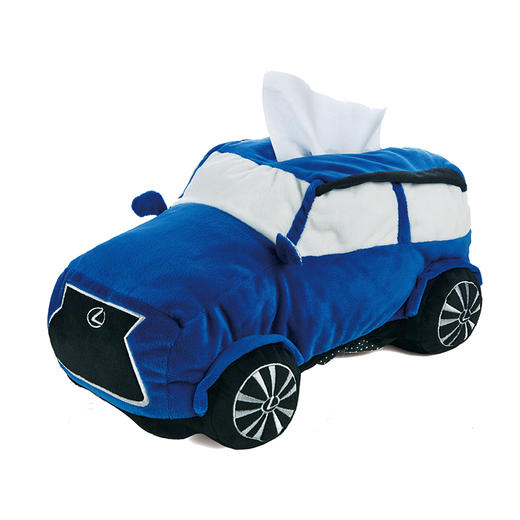 小汽车纸巾盒(蓝) 商品图0
