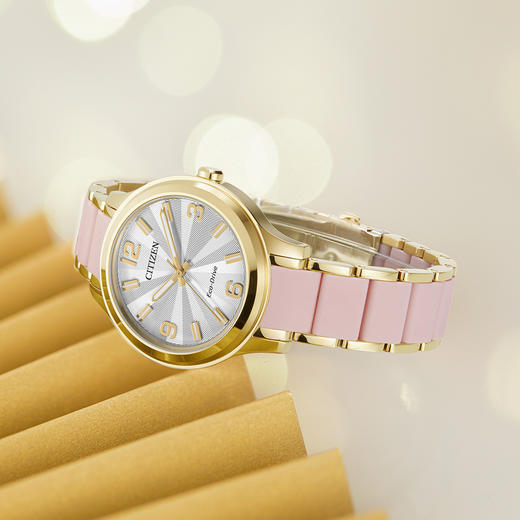 SHFE7078-85A 西铁城Citizen 西铁城 光动能优雅轻奢休闲女士手表女表FE7078-85A 商品图2