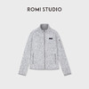 ROMI STUDIO“磨绒针织”亲肤弹力修身YKK立领细绒外套RWCAWD6338 商品缩略图1