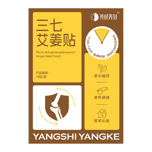养时养刻 三七艾姜贴 商品图4