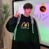D122638恶搞麦当劳联名款高街抓绒保暖圆领卫衣 商品缩略图5