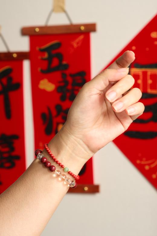 破太sui 破邪祟 破小人 高含量(95%+)朱砂护身挂件 生肖马，鼠，兔，牛来！ 商品图8