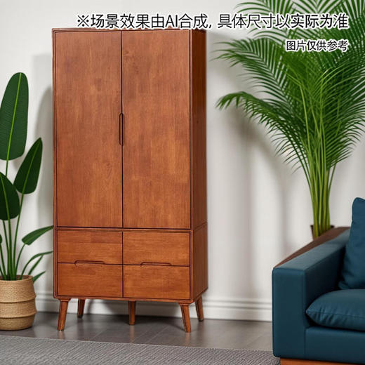 【家具】 衣物 卧室家具 衣橱高柜子 贝塔 商品图1