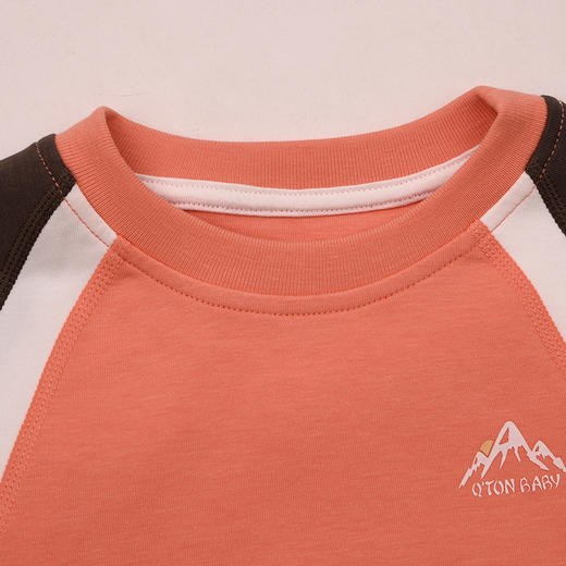 棉果果春季新品男童空气棉插肩打底衫圆领套头T恤M112140226159 商品图1