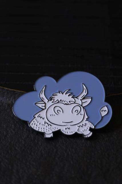 锦江丨博物人丨云里看云系列金属冰箱贴 商品图0