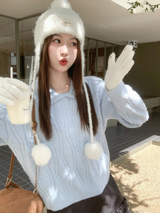 <曾小咸推荐>现货秒杀 ！微信超特价！韩系娃娃领毛衣 日常219.99 立减120 秒杀99.99！ 下摆花边短裙 秒杀69.99！！韩系立领羽绒服 日常509.99  秒杀299.99！ 商品图10