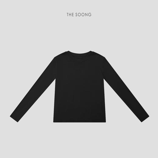 THESOONG26s早春新品"裸肤肌理"蚕丝羊毛六合一长袖上衣8184 商品图2