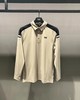 春新款男士拼肩撞色长袖上衣来啦！渠道高品质❗️质感好到爆！平铺渣图都这样，仔细分吧！⚠️放大看这个质感！多好啊！ 商品缩略图2