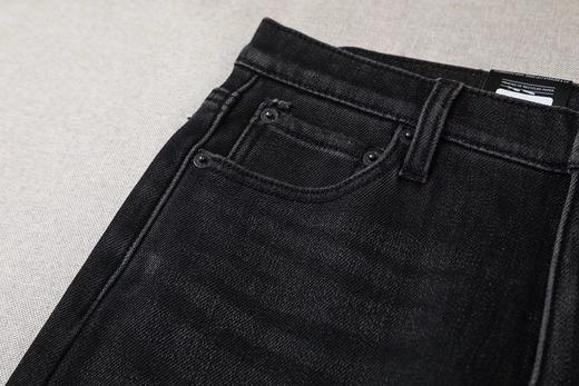 D122633加绒系列秋男士541宽松锥型高弹力牛仔裤 商品图7