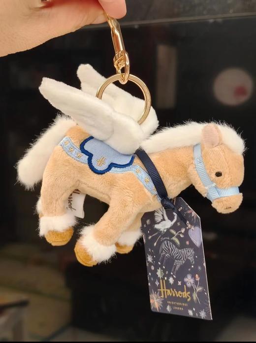 D122604马年挂件毛绒飞天小马挂件软乎乎的也太萌了 商品图3