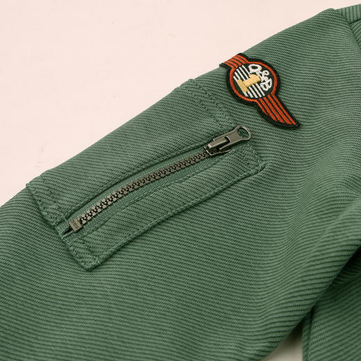 棉果果春季新品男童针织斜纹复古上衣夹克外套M112100426144 商品图4