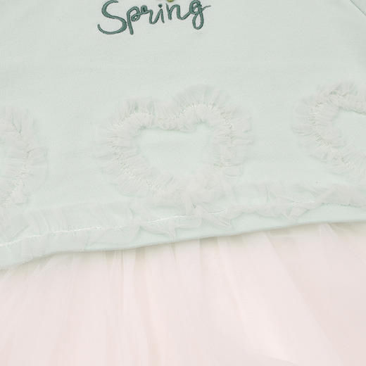 棉果果春季新品女童小线圈网纱公主裙网纱连衣裙M122700226125 商品图4