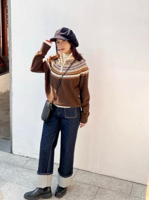 【高品质私服】【IC费尔岛套头针织衫】优质原料  手感丰满  温暖舒适G1629-CC【无标出货 介意慎拍】 商品图4