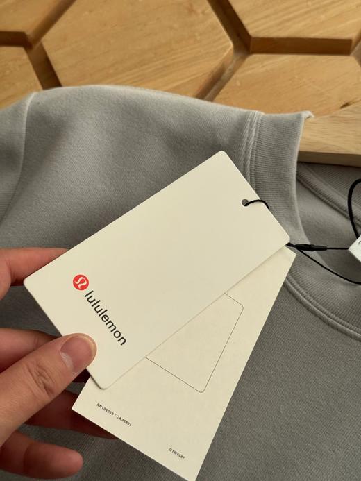 D122625基础圆领休闲内搭男士德绒打底衫卫衣 商品图12