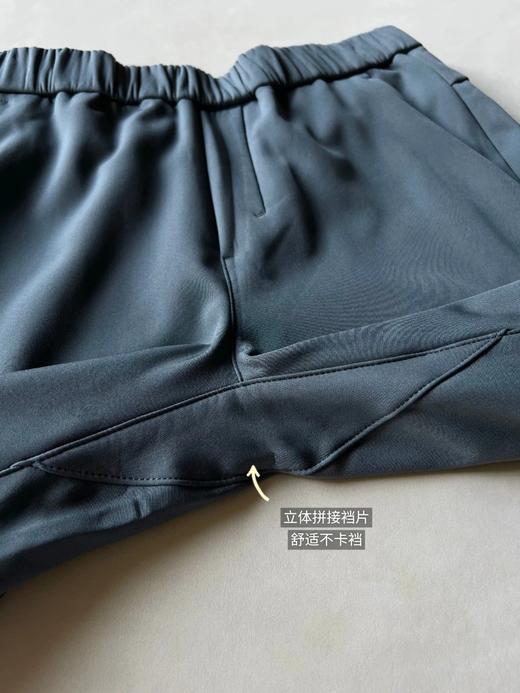 【松紧腰加厚奥粒绒男士休闲裤】进口W机能面料，特殊定织聚酯复合科技面料，温暖不臃肿，南方一条过冬WD 商品图9