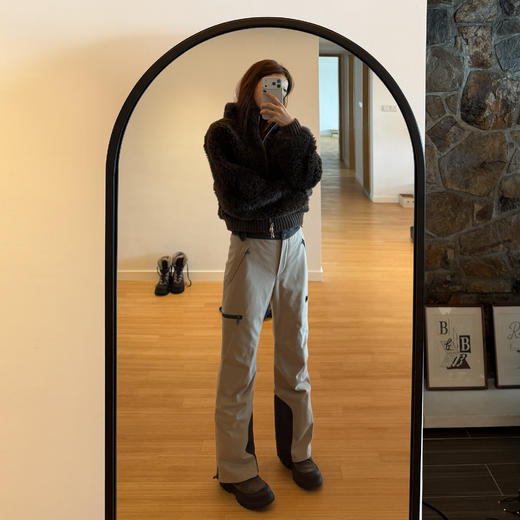 ROMI STUDIO细软美利奴羊皮毛一体两穿短款皮草外套RWCWW87187 商品图2