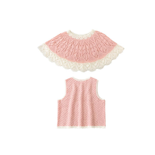 苏苏姐家澜心套装手工diy钩针自制上衣披肩背心编织毛线团材料包 商品图4