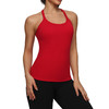 跃牌【欲动春风】系列 带胸垫瑜伽服背心透气普拉提健身美背上衣工字运动背心女BB303 商品缩略图4