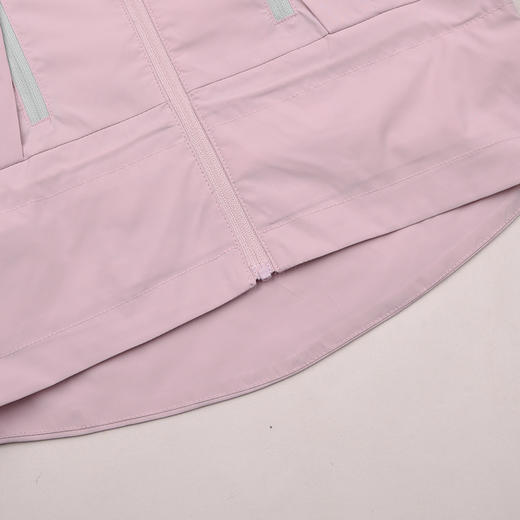 棉果果春季新品女童涤丝纺纯棉内里拼色洋气连帽风衣M122100326109 商品图2