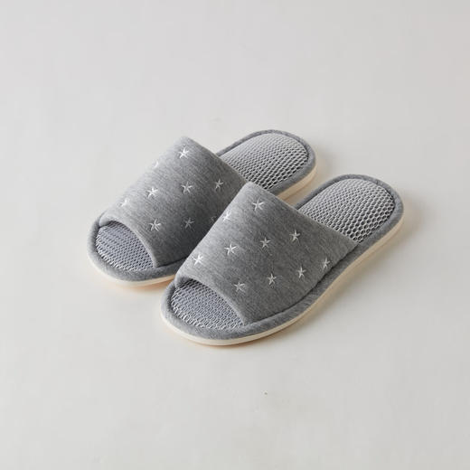 夏日室内凉拖四季情侣拖鞋透气网眼底星星 商品图2