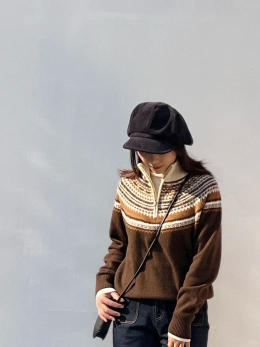 【高品质私服】【IC费尔岛套头针织衫】优质原料  手感丰满  温暖舒适G1629-CC【无标出货 介意慎拍】 商品图2