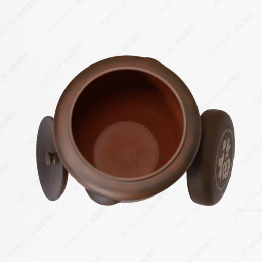 纯手工拉坯五色泥紫陶龙凤大坛（彩填）骨灰坛骨灰罐骨灰盒寿盒 商品图2