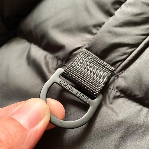 D122623防刮耐磨黑标情侣款连帽短款羽绒服 商品图10