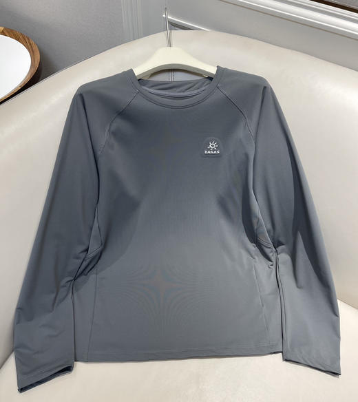 乐石薄绒圆领长袖衫打底衫122602 商品图3