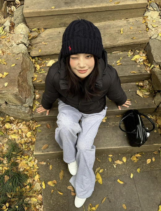 25新款拉夫*伦男女款小标针织冷帽毛线帽122504 商品图12