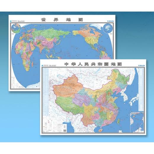 中华人民共和国地图 世界地图:军事历史版 商品图1