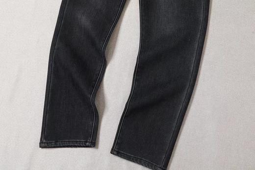 D122633加绒系列秋男士541宽松锥型高弹力牛仔裤 商品图14