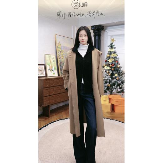 【人手一件】火桐hooton 王牌内搭 山羊绒拉绒拉链开衫85786 商品图2