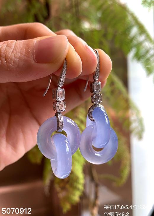 5070912，双环耳坠。具体价格微信咨询 商品图2
