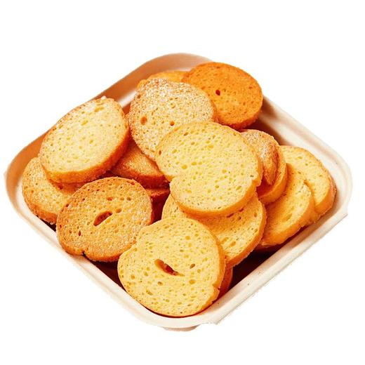 【40包更超值❗️椰奶/黄油脆吐司面包脆】传统工艺20年经验「糕点师傅手作」采用：精选小麦粉，营养乳粉，鲜鸡蛋，鲜奶源黄油等，吐司烤面包干片，早餐代餐下午茶点心休闲小吃糕点L 商品图4