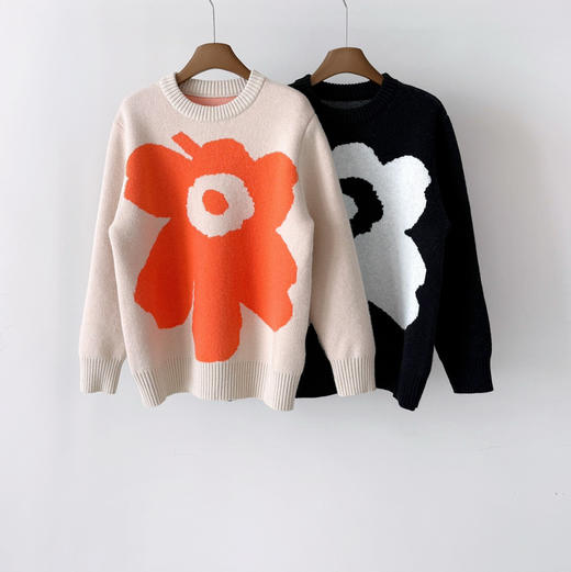Marimekk* 游霓可太阳花毛衣 商品图1