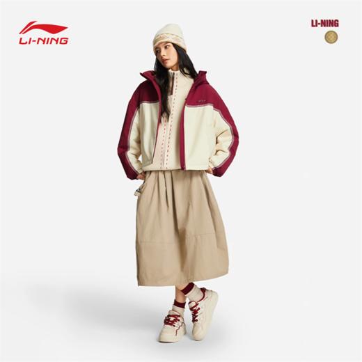 李宁中国文化系列故宫联名女子防泼水短棉服AJMW084 商品图2
